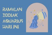 Ramalan Zodiak Aquarius 22-April-2023